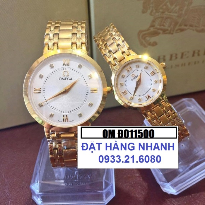  Đồng hồ cặp đôi thiết kế độc đáo đem lại một nét sang trọng Omega-d011500